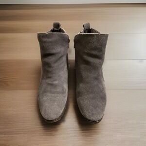 SheSole Women's Low Heel Short Ankle‎ Boots SHB TL008-MGY Sz8